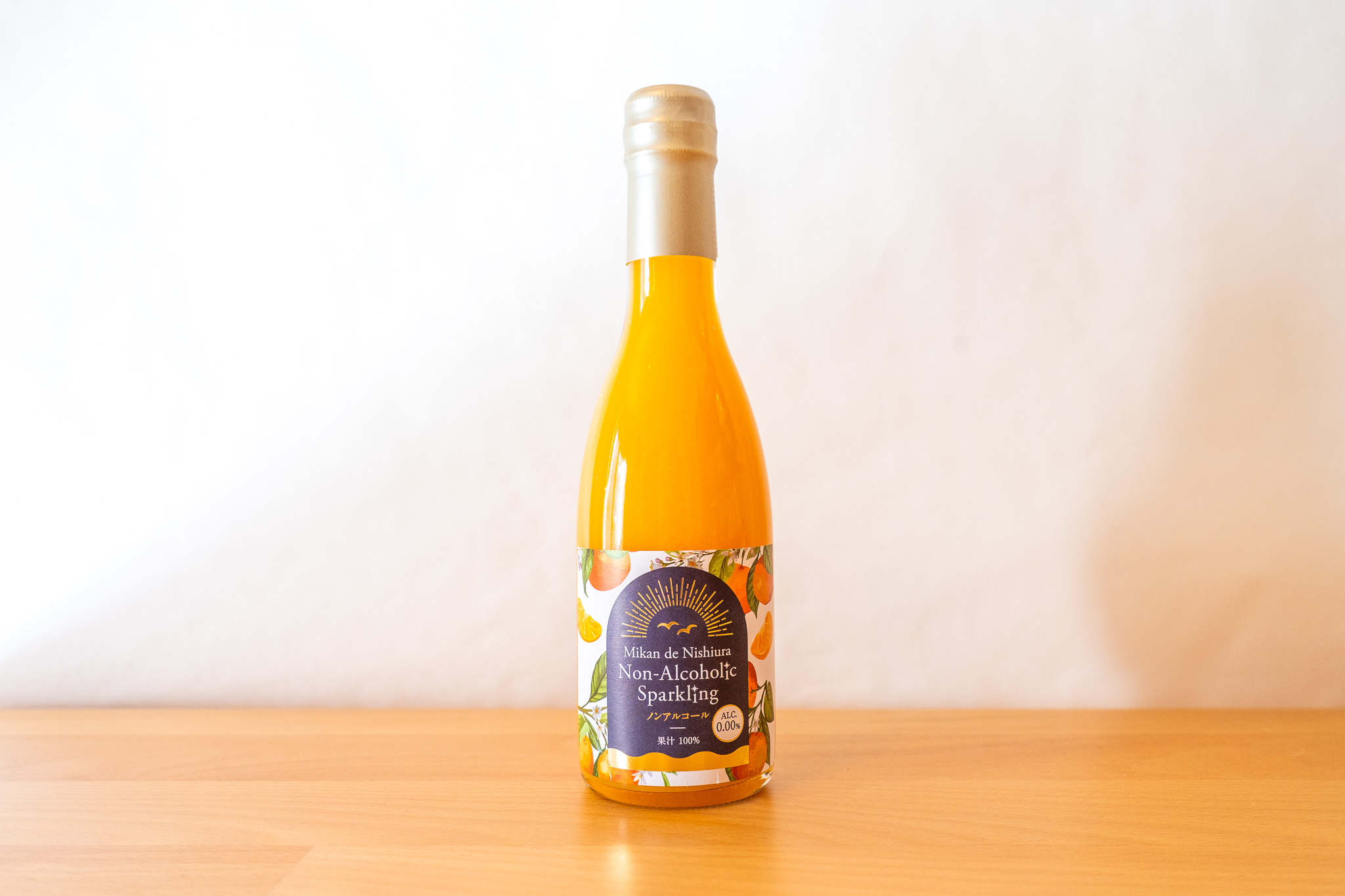 Mikan de Nishiura non-alcoholic Sparkling | 半島産品&未利用 Mikan de Nishiura non-alcoholic Sparkling | 半島産品&未利用