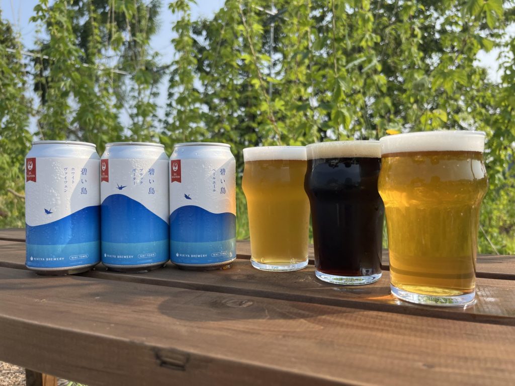積丹半島クラフトビール「碧い島」の先行販売が大好評!